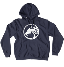 QcDragonz Hoodies (No-Zip/Pullover) White Logo