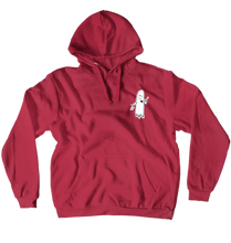 Black Heart Ghost Pullover Hoodie