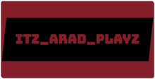 Itz_Arad Playz XXL Gaming Mousepad