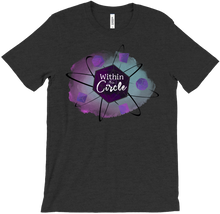 Purple Galaxy Within the Circle
