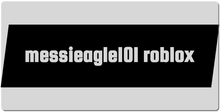 messieagle101roblox XXL Gaming Mousepad