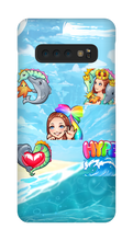 h2oQueen Beach Emotes Samsung Phone Cases