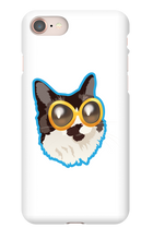 CoolAmora Blue Print iPhone Phone Cases