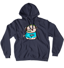 Gamer Pug Hoodie