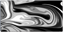 Black And White XXL Gaming Mousepad