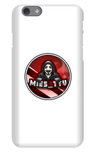 iPhone Phone Case with Mies_TTV Logo