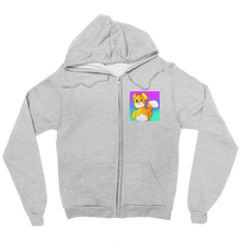 Cat's Zip Up Hoodie (Small Image)