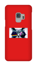 red case with derp cat glass