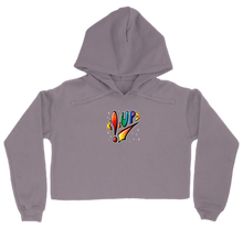Rainbow Crits Crop Hoodie