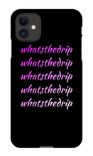 whatsthedrip iPhone Phone Cases