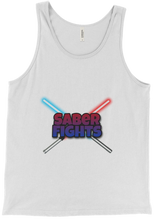 Saber Fights Lightsaber Cross Tanktop