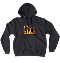 Flames 'N Dames Hoodies (No-Zip/Pullover)