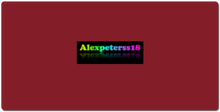 alexpeterss18 XXL Gaming Mousepad