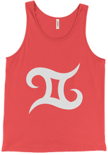 Camiseta tirantes unisex "logo Iagoba.com blanco"