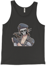 camiseta tirantes catveira