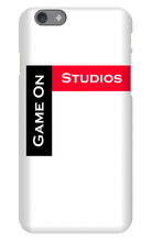 Game On Studios Red Black iPhone Cases