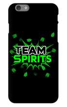 Team Spirits Green Theme iPhone Phone Cases
