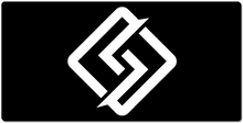 XXL Gaming Mousepad with white logo