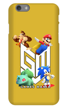 GAMES MANIA iPhone Phone Cases