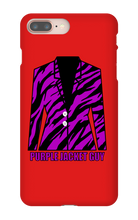 purple_jacket_guy iPhone Phone Cases