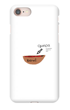 quinoa bowl iPhone case