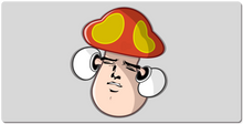 Fungi Mousepad Extra Grande ( ͡° ͜ʖ ͡°)