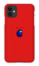 Blue is sus iPhone Phone Cases