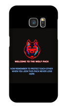 the wolf pack  Samsung Phone Cases