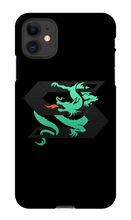 Shooter Logo SCHWARZ iPhone Handyhülle