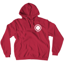 White Logo Hoodie