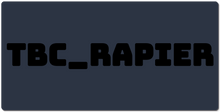 tbc_rapier XXL Gaming Mousepad