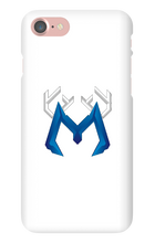 Blue logo iPhone Phone Cases
