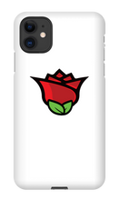 Cover Iphone (Rosa rossa senza scritte)
