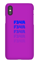 F34R iPhone Phone Cases