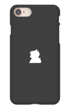 Funda iPhone Logo Blanco