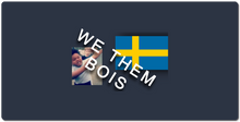 WE THEM BOIS mouse pad xxl
