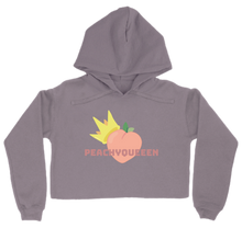 Peachy cropped hoodie!