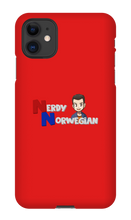 NerdyNorwegian iPhone Case