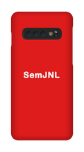 Semjnl Samsung Telefoonhoesje (White Logo)