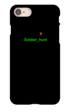 soldier_hunt iphone case