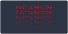 exohouserocks XXL Gaming Mousepad