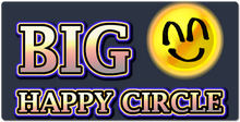 Big Happy Circle XXL Gaming Mousepad