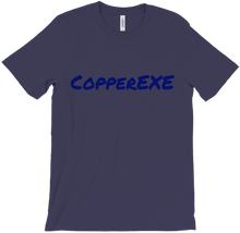 CopperEXE T-Shirts Blu Logo