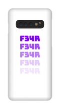 F34R Samsung Phone Cases