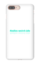nadias weird side iPhone Phone Case