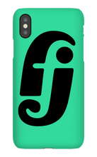 drumfacejames iPhone Case (Black Logo)