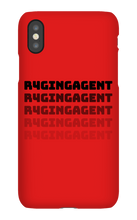 r4gingagent iPhone Phone Cases