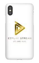 EZPLAYSTREAM iPhone Phone Case (Metal Gold Logo)