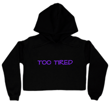 too tired hoodie-women-cropped