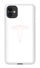 BrianPlayz_YT Tesla logo IPhone  Cases
